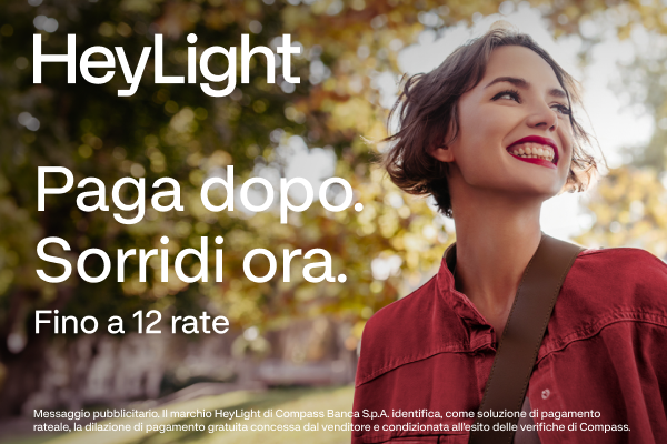 HeyLight - Paga dopo. Sorridi ora.